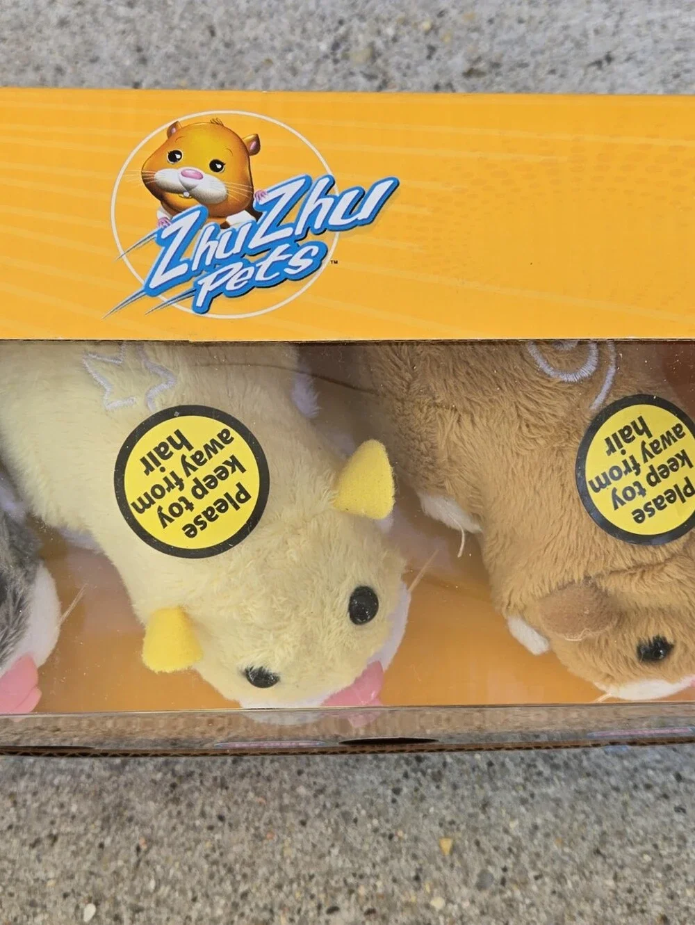 Zhu Zhu Pets Hamster Friends 3 Special Collect Mr. Squiggles, Chunk, Pipsqueak